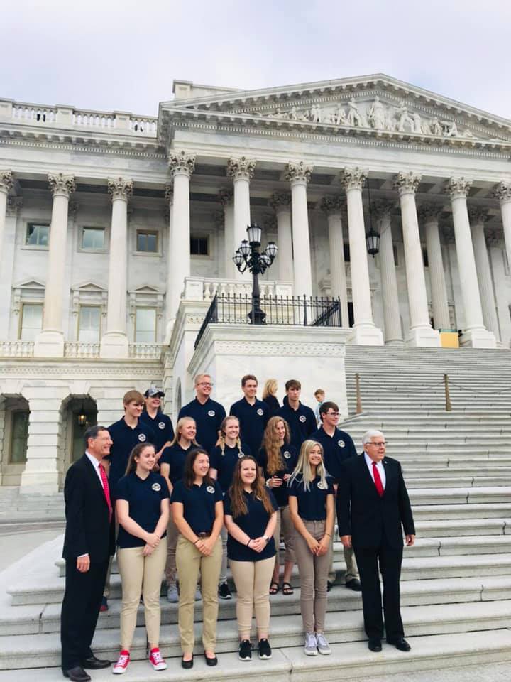 2019 Youth Tour Group Photo